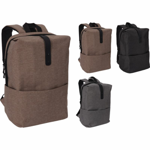 Batoh studentský s USB-C portem 15 l světle šedá KO-DB775...