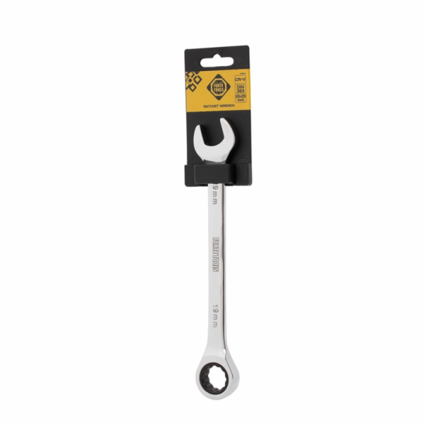 Ráčna s kombinovaným klíčem Forte Tools 19x19 mm
