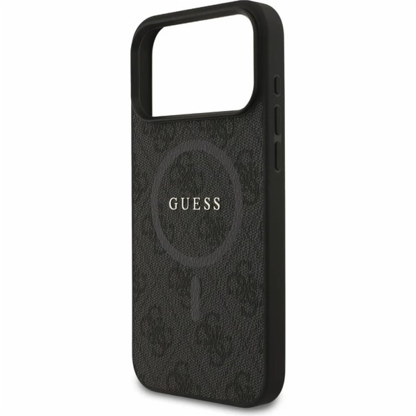 Guess Pouzdro 4G Ring Classic Logo MagSafe pro Apple iPho...
