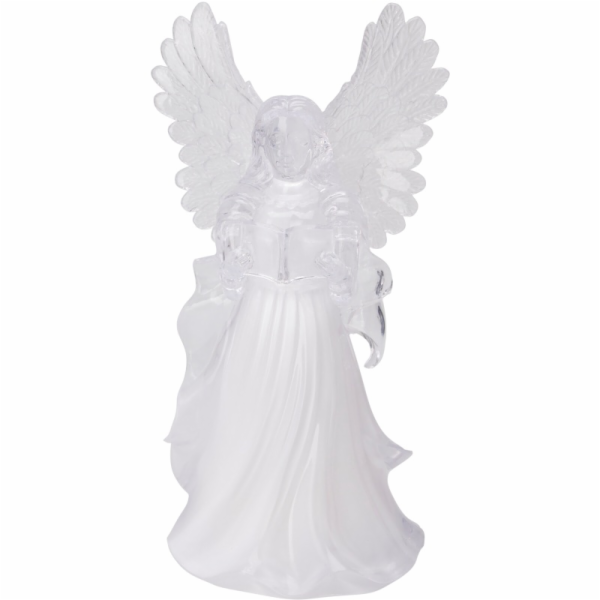 Vánoční dekorace anděl svíticí 30 cm barevný KO-AX5351050...