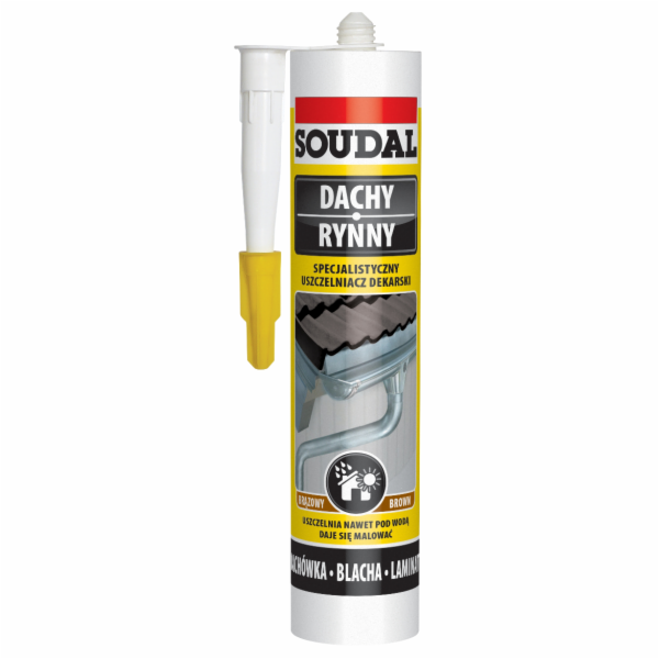 Soudal Specialist Střešní tmel 310ml Červený