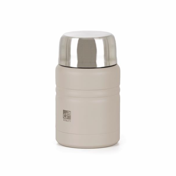 Termoska na jídlo G21 500 ml - pískově béžová