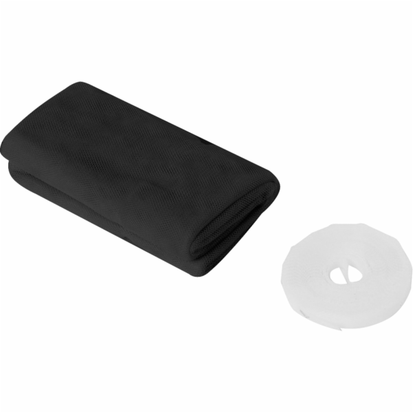 Síť proti hmyzu na dvířka 2 x 65 cm x 220 cm černá