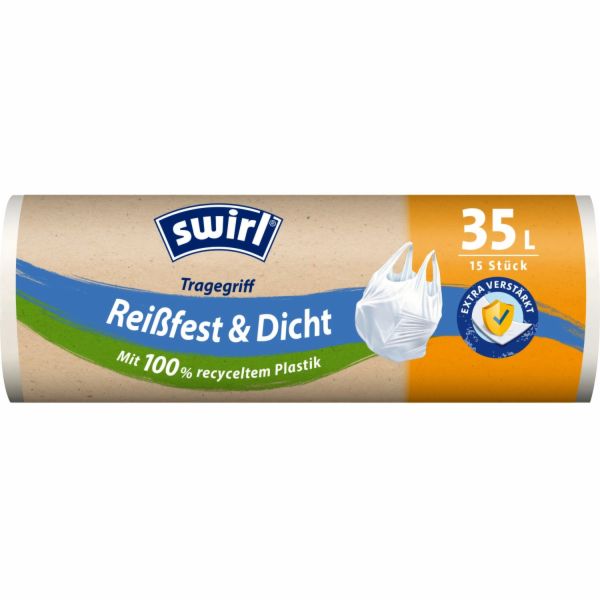 Pytle na odpadky Swirl® s rukojetí 35 l 15 kusů