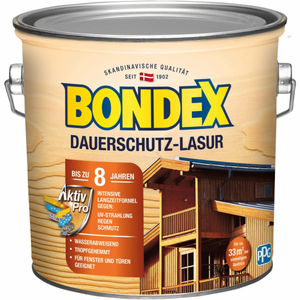 Bondex Dlouhotrvající ochranná lazura světlý dub 2,5 l