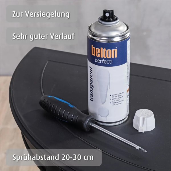 Belton bezbarvý lak Perfect Transparent Satin Matt 400 ml