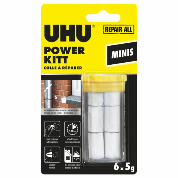 Uhu Repair All Powerkit Minis univerzální bílá 6 x 5 g