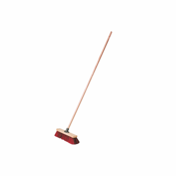 LUX-TOOLS Smeták na chodbu 40 cm dřevěný Elaston-Arenga P...