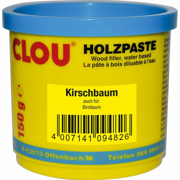 Clou pasta na dřevo na vodní bázi, třešňové dřevo, 150 g
