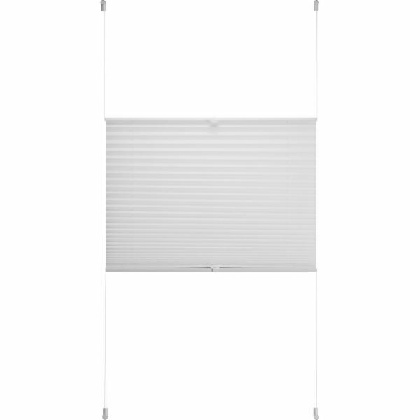 Plisovaná roleta Valeria s denním světlem 75 cm x 130 cm ...