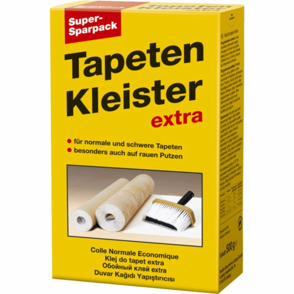 Extra lepidlo na tapety, super úsporné balení 500 g