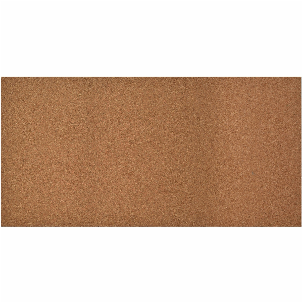 Korková deska 100 cm x 50 cm x 0,6 cm hnědá