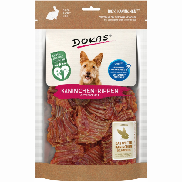 Dokas Králičí žebírka s masem 100g