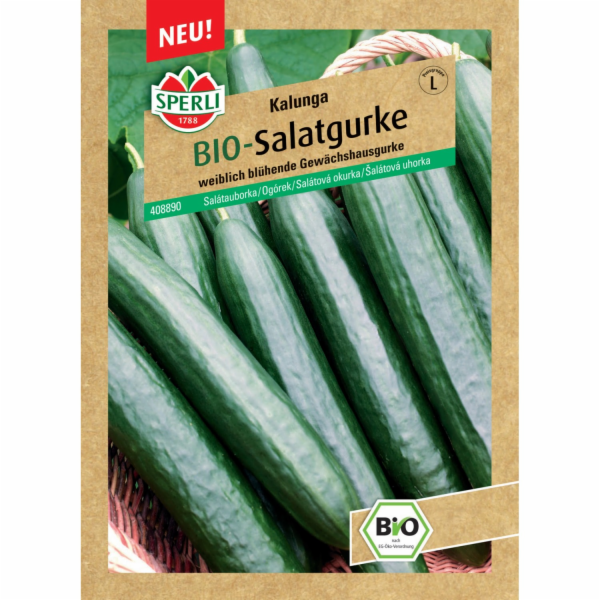 Sperli Bio Seeds Salátová okurka Kalunga, F1