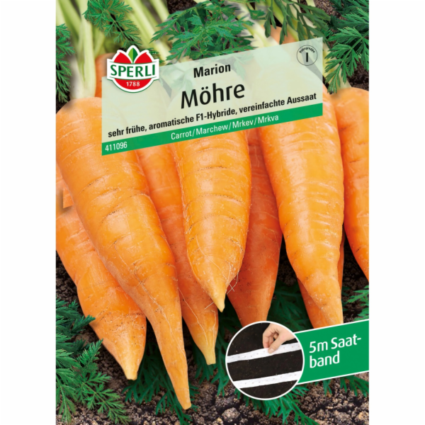 Semenná páska hybridní mrkve Sperli "Marion" F1