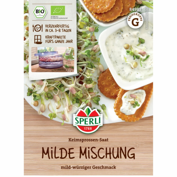 Sperli Bio klíčící semínka "Mild Mix"