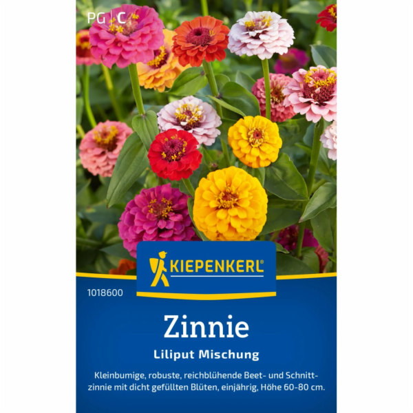 Kiepenkerl Zinnias "Liliput Mix" Zinnia