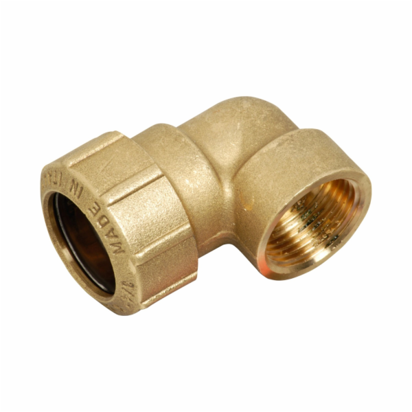 Redukční koleno 90 stupňů pro PE potrubí 25 mm (1") s vni...