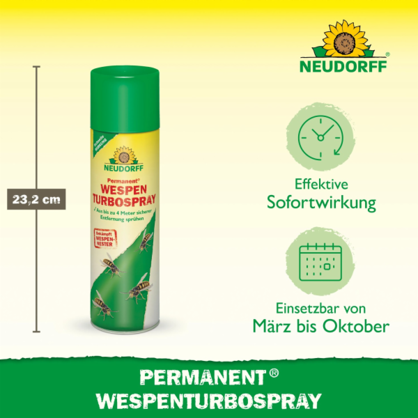 Neudorff Permanentní sprej na vosy Turbo 500 ml