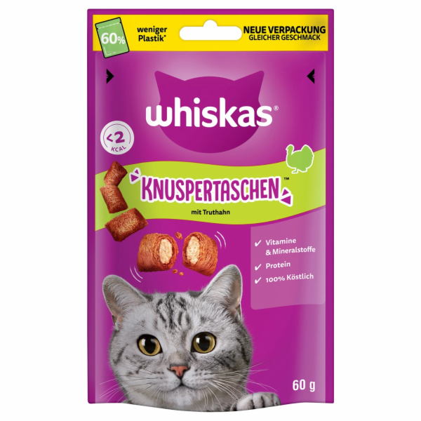 Doplňkové krmivo pro kočky Whiskas Crafty Pockets s přích...