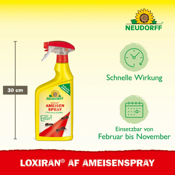 Neudorff Loxiran AF sprej na mravence 750 ml