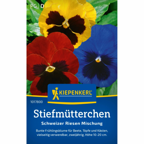 Kiepenkerlova maceška "Swiss Giant" Viola x wittrockiana