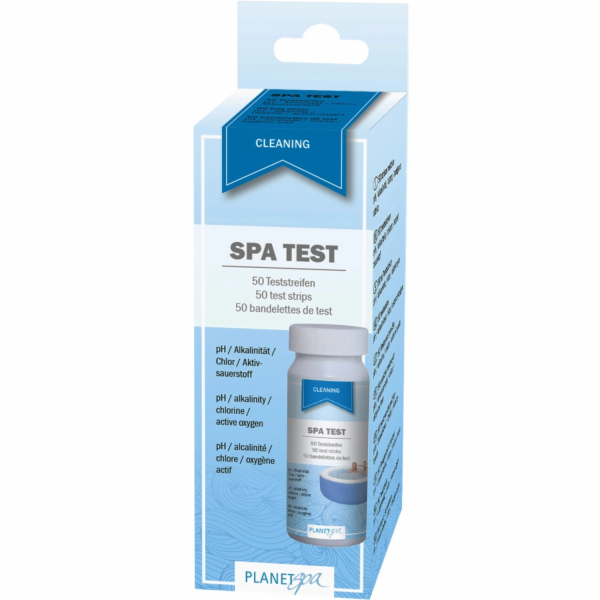 Testovací proužky na vodu do vířivek Planet Spa