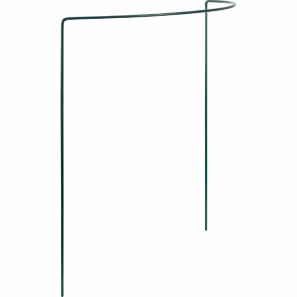 Půlkruhová opora keřů, 35 cm, zelená