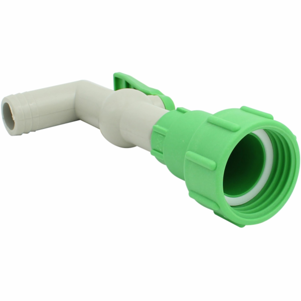 Kulový ventil IBC 1 palec s adaptérem proti otáčení S 60 x 6