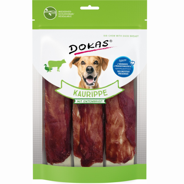 Dokas Kachní žvýkací žebírka 210 g