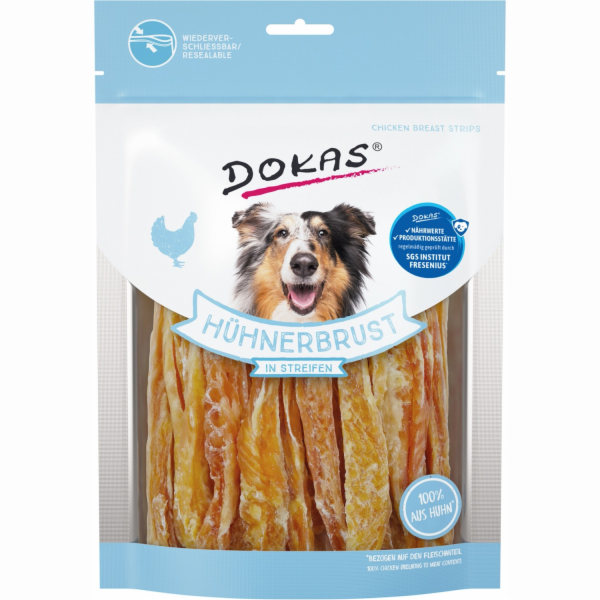 Dokas kuřecí prsní stripsy 250g