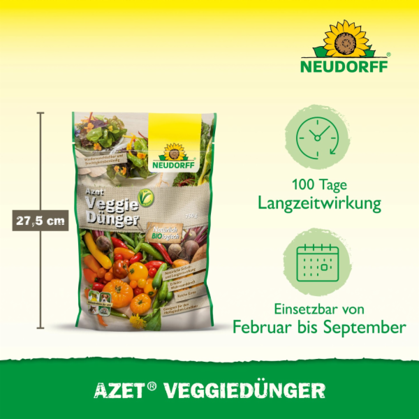 Neudorff Azet vegetariánské hnojivo 750 g vegan