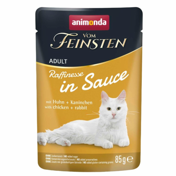 ANIMONDA Vom Feinsten Raffinesse in sauce Chicken with ra...
