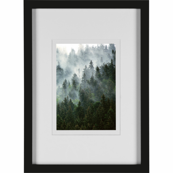 Sonstige MDF rám na obraz, široký, černý, 21 cm x 29,7 cm