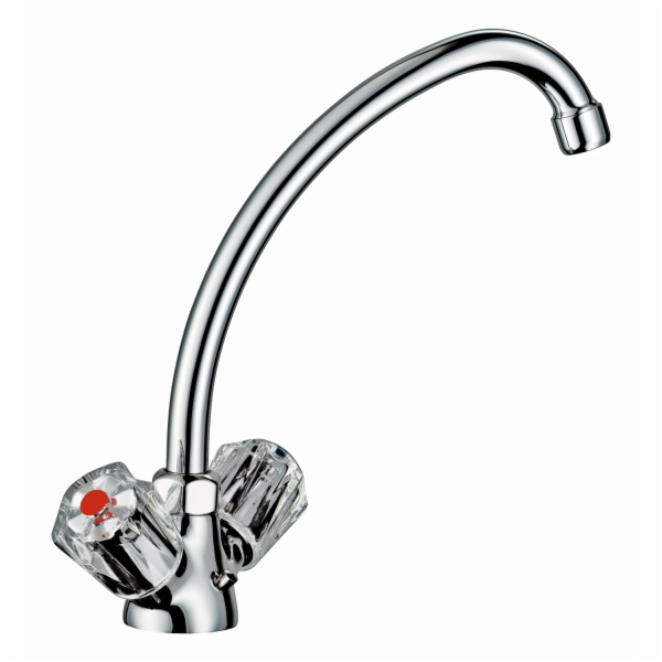 BWO Dvouruční kuchyňská baterie Ledro Chrome