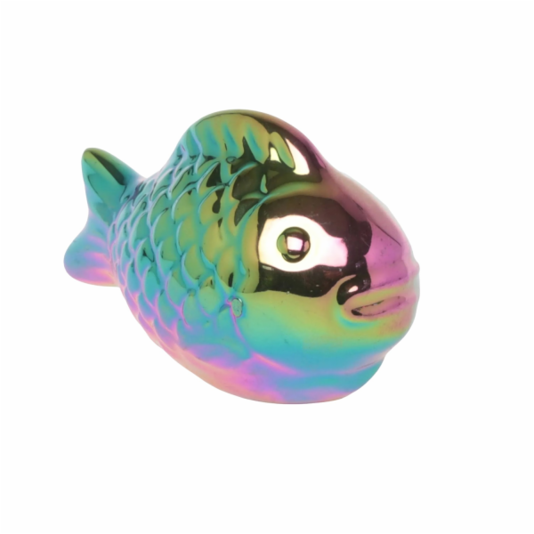 Sonstige Dekorativní plovoucí ryba, porcelán, 7,5 cm x 4 ...
