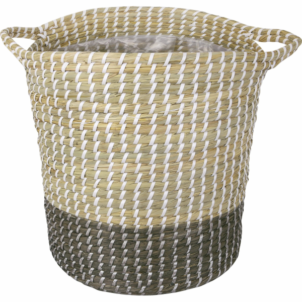 Sonstige Rostlinný koš z mořské trávy O 38 cm x 40 cm pří...