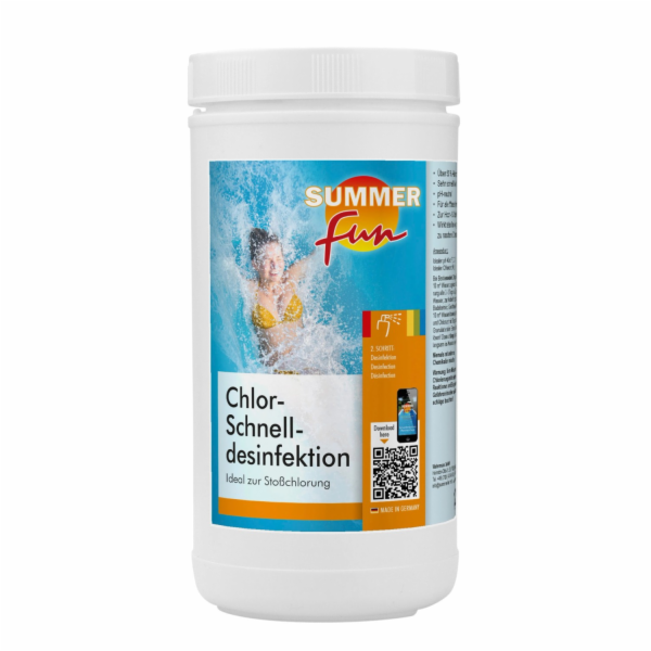 Summer Fun Dezinfekční prostředek Rapid Chlorine 1,2 kg p...