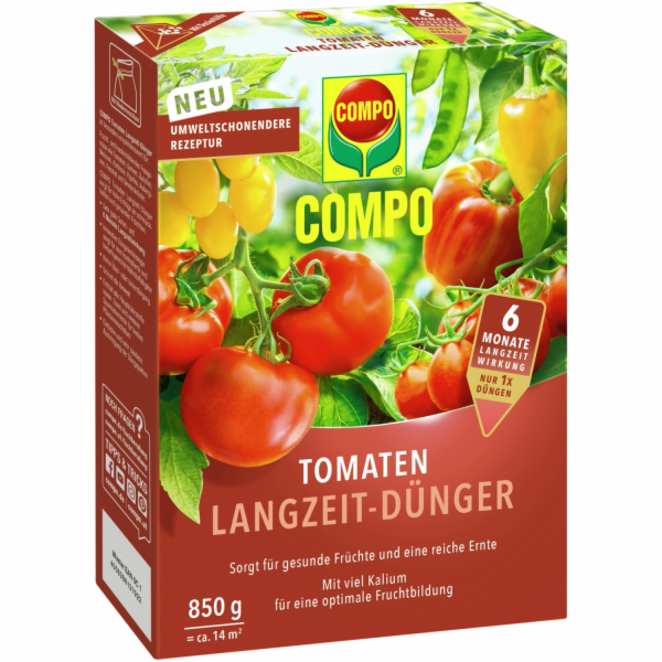 Compo Dlouhodobé hnojivo na rajčata 850 g