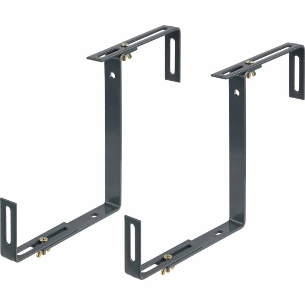 Sonstige Držáky na balkonové truhlíky, sada 2 kusů, antracit