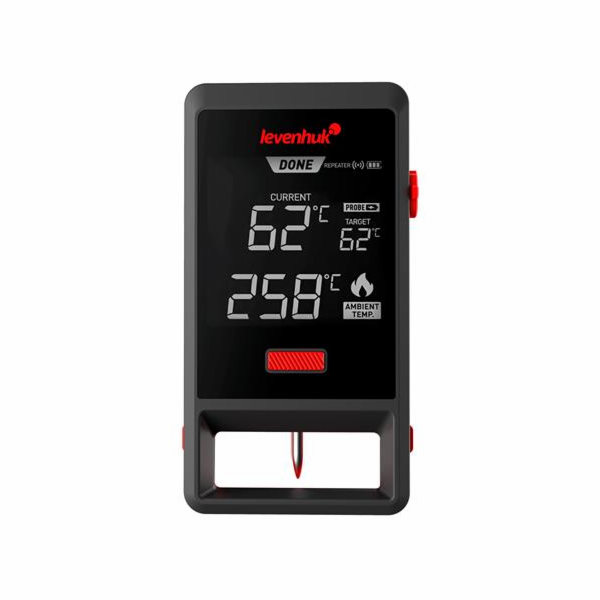 Teploměr Levenhuk Wezzer Grill BT30 na vaření - bezdrátov...