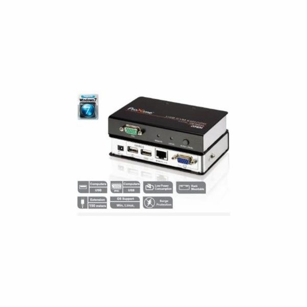 Aten CE-700A KVM extender USB, max. distance 150m ATEN KV...