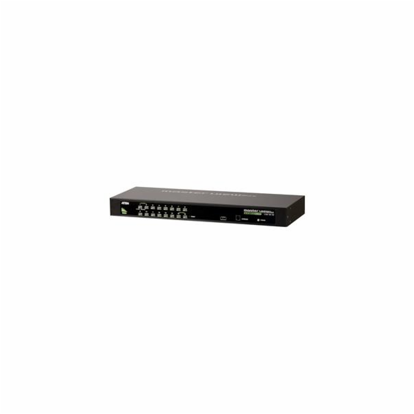 ATEN 16port KVM, PS/2+USB, OSD, rack 19",