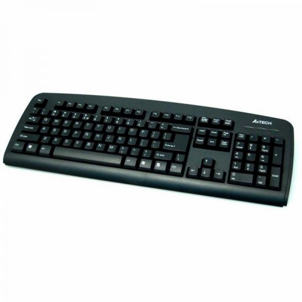 A4tech KB-720, tenká klávesnice, CZ/US, USB, černá
