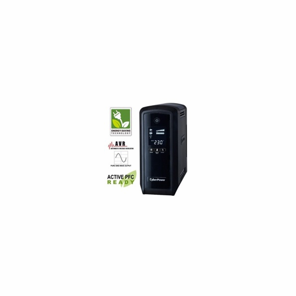 CyberPower PFC SineWave LCD GP UPS 900VA/540W, Schuko zás...