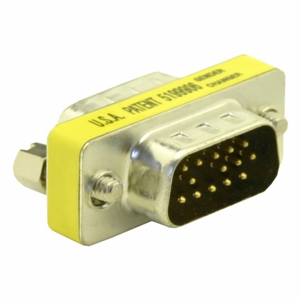 Delock Adaptér DB15 (VGA) samec/samec