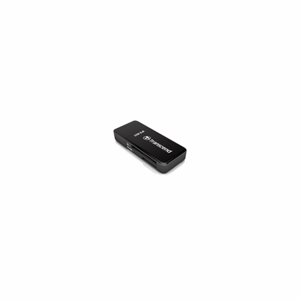 TRANSCEND Card Reader F5, USB 3.0, Black