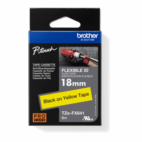 Štítková páska Brother TZe-FX641