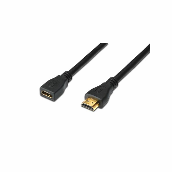 Digitus HDMI High Speed s Ethernetem prodlužovací kabel, ...