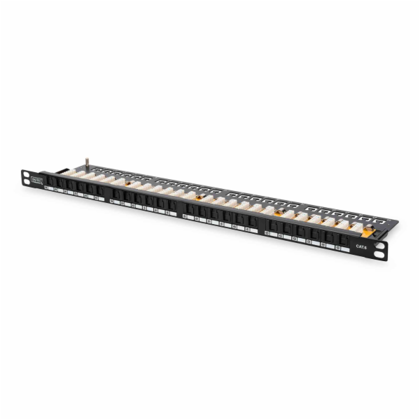 Digitus DN-91624U-SL-SH Digitus CAT 6 Patch Panel, nestín...
